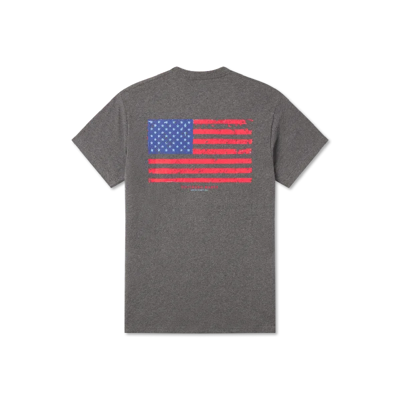 Women's Vacation Clothes Vintage Flag Tee