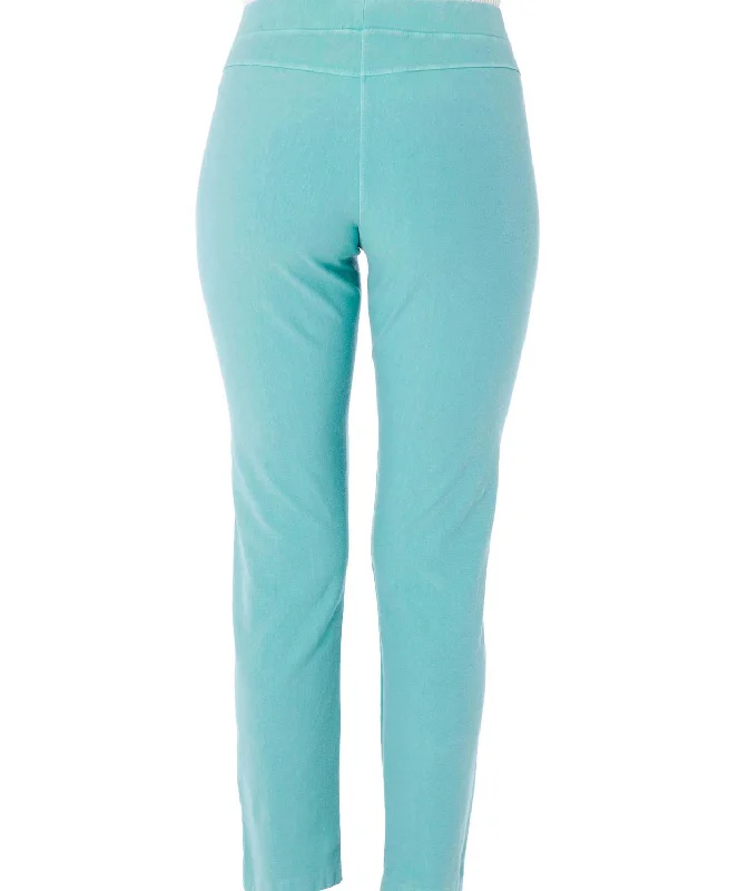 Women's Comfortable Garments Capri Jeggings In Mint