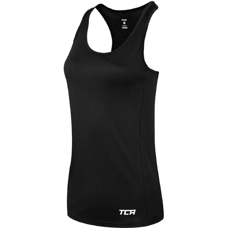 Women's Party Clothes TCA Laser Tech Lightweight Womens Running Vest - Black