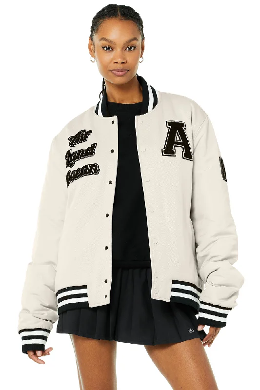 Women's Clothing Apparel Sets G.O.A.T Jacket - Bone