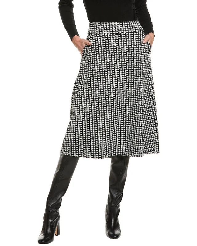 Fashion Women's Clothing cabi Houndstooth Skirt