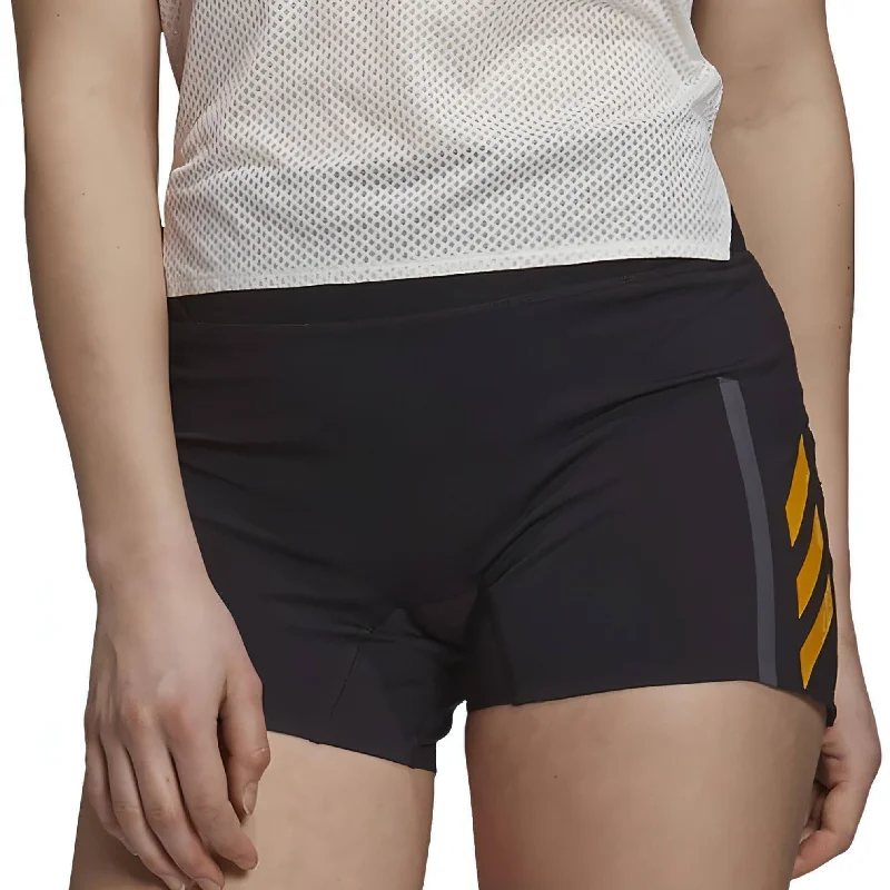 Women's Plus-Size Outfit adidas Terrex Parley Agravic Womens Trail Running Short Tights - Black