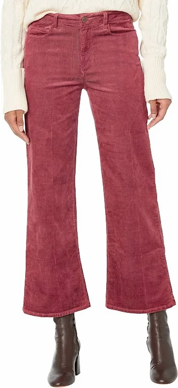 Women's Trendy Garments Leenah Ankle Jeans In Dusted Berry