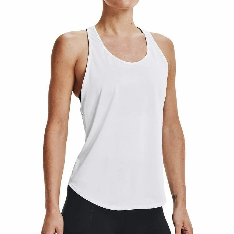 Affordable Fashion Clothing For Women Under Armour Tech Vent Womens Training Vest Tank Top - White