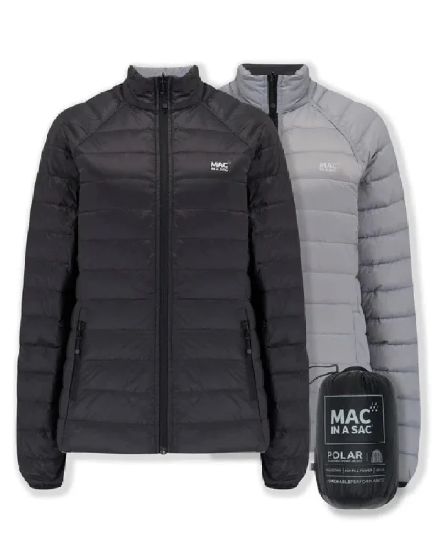 Plus Size Women Wear Mac In A Sac Womens Packable Polar Down Jacket