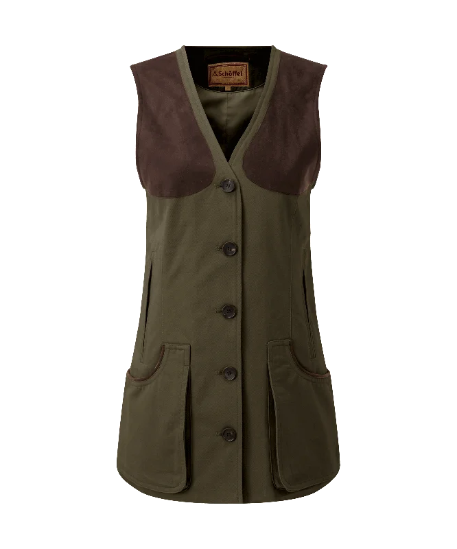 Women's Clothes For Work Events Women's All Season Shooting Vest - Dark Olive