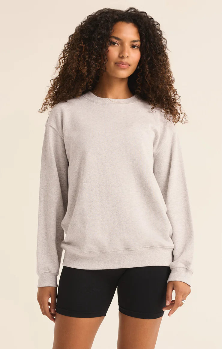 Women's Active Garments For Workouts Z Supply Oversized Sweatshirt