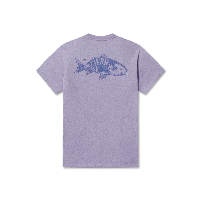 Women's Contemporary Apparel Engravings Tee - Redfish