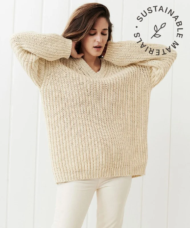 Women's Sporty Chic Clothes Cotton Cabin Sweater