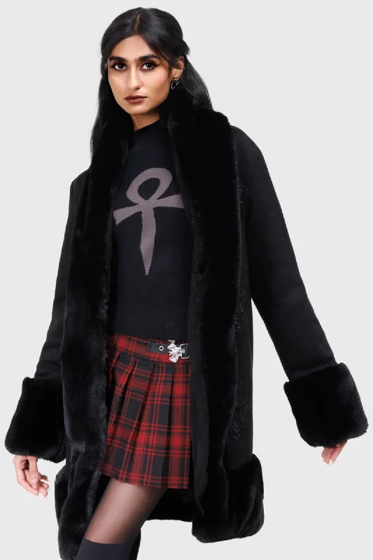 Women's Formal Event Attire Bloodthorn Coat