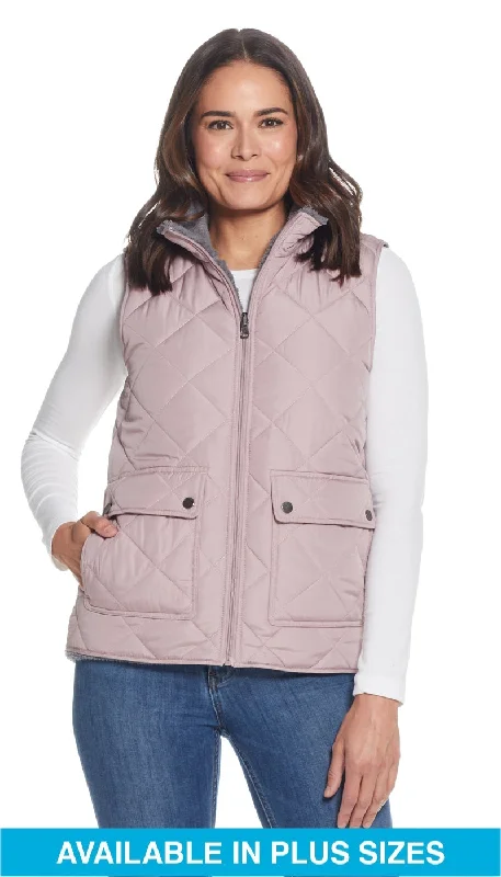 Women's Trendy Clothing REVERSIBLE FLEECE VEST