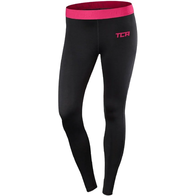 Affordable Luxury Women's Apparel TCA Pro Performance Endurance Womens Long Running Tights - Black