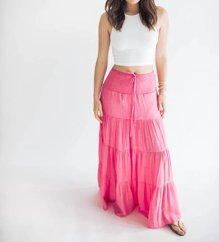 Women Clothing Alara Maxi Skirt In Pink