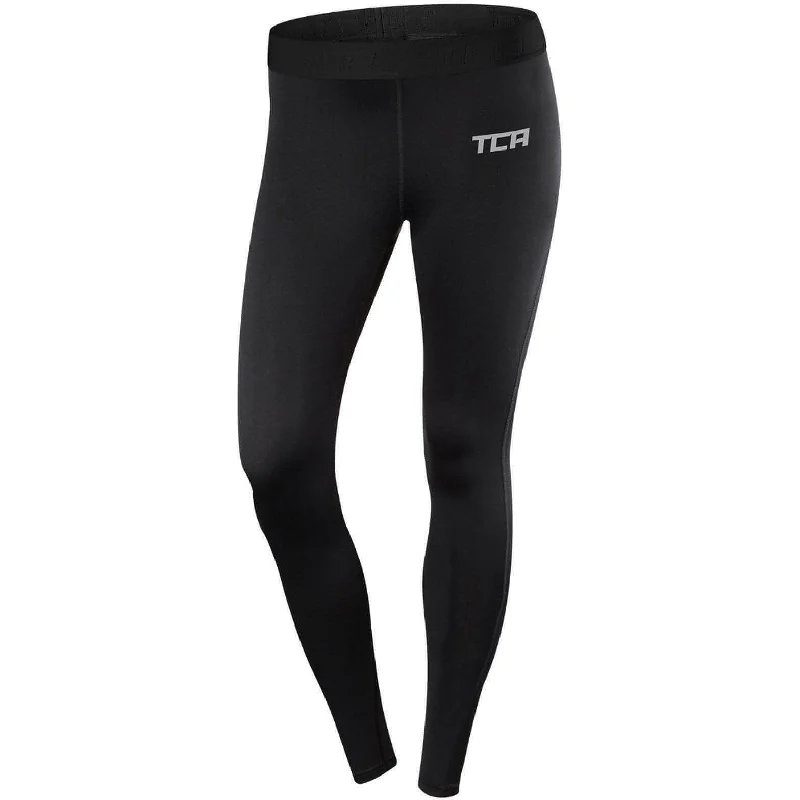 Women's Cozy Clothes TCA Pro Performance Endurance Womens Long Running Tights - Black