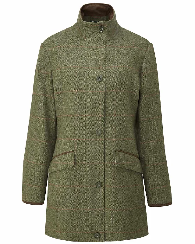 Women Clothes Alan Paine Combrook Ladies Tweed Field Jacket