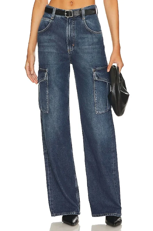 Women's Professional Outfit Minka Cargo Jean In Path