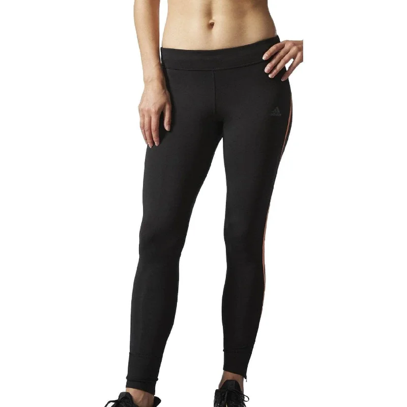 Online Boutiques Affordable adidas Response Womens Long Running Tights - Black