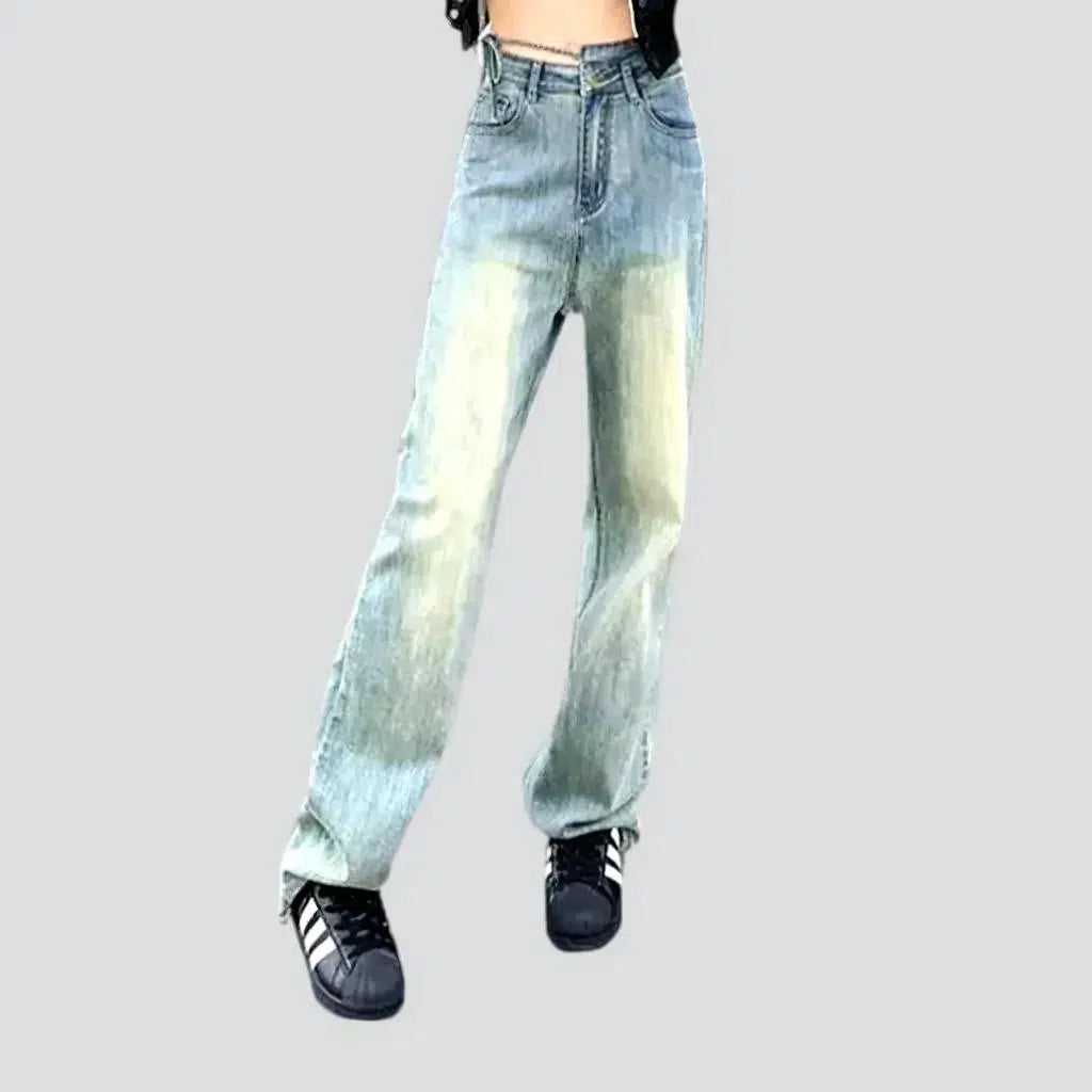 Women Clothing Y2k straight jeans
 for women