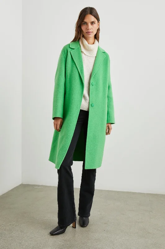 Casual Fashion for Women LORE COAT - GREEN APPLE