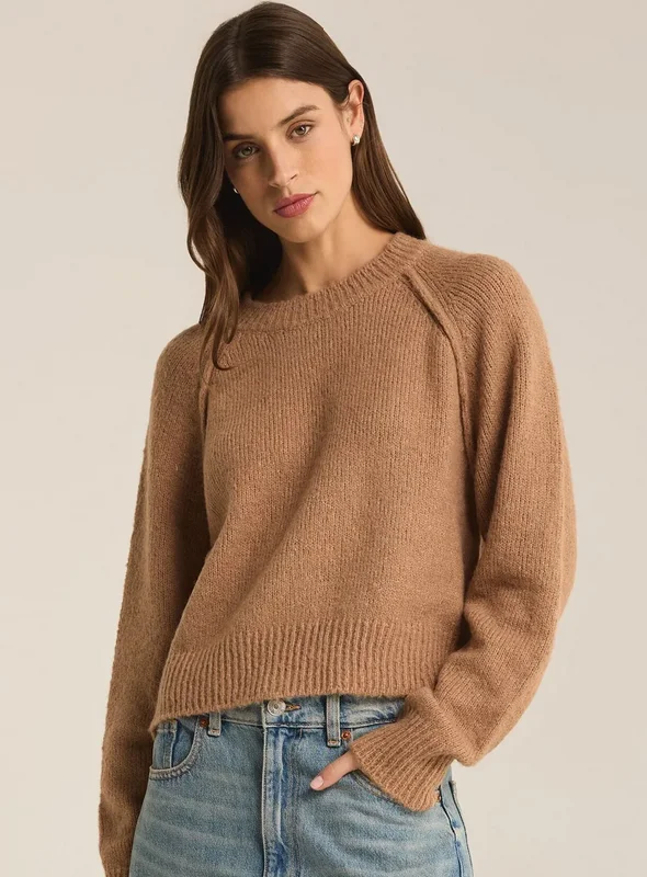 Women's Layered Outfit Z Supply Adrian Sweater