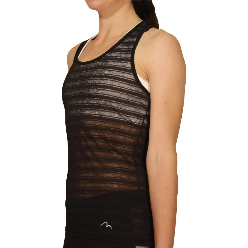 Fashionable Women's Clothing More Mile Breathe Womens Running Vest - Black