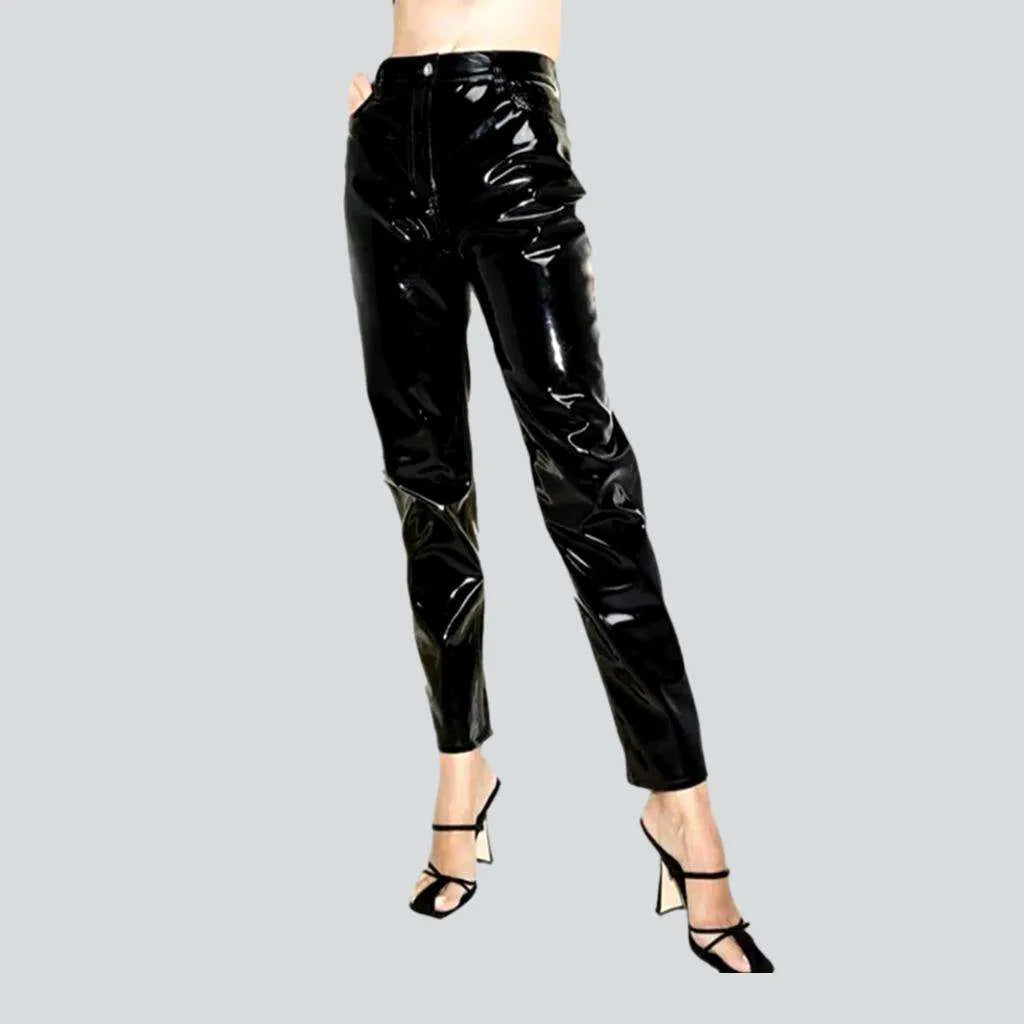 Designer Women's Fashion Online High-waist slim denim pants for ladies