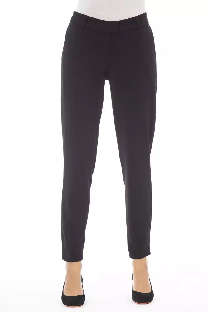 Holiday Special Offers Alpha Studio  Polyester Jeans & Women's Pant