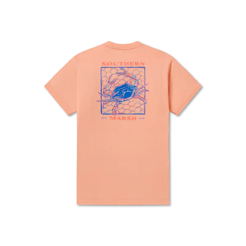 Women's Fashion-Forward Apparel Blue Crab Tee