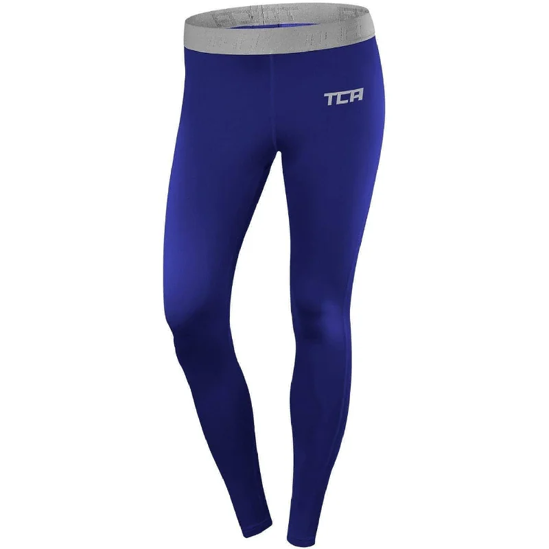 Women's Occasion Wear Apparel TCA Pro Performance Endurance Womens Long Running Tights - Blue