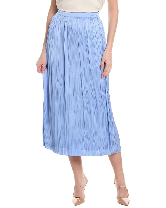 Comfortable Outfit For Women Hugo Boss Vaplissa Midi Skirt